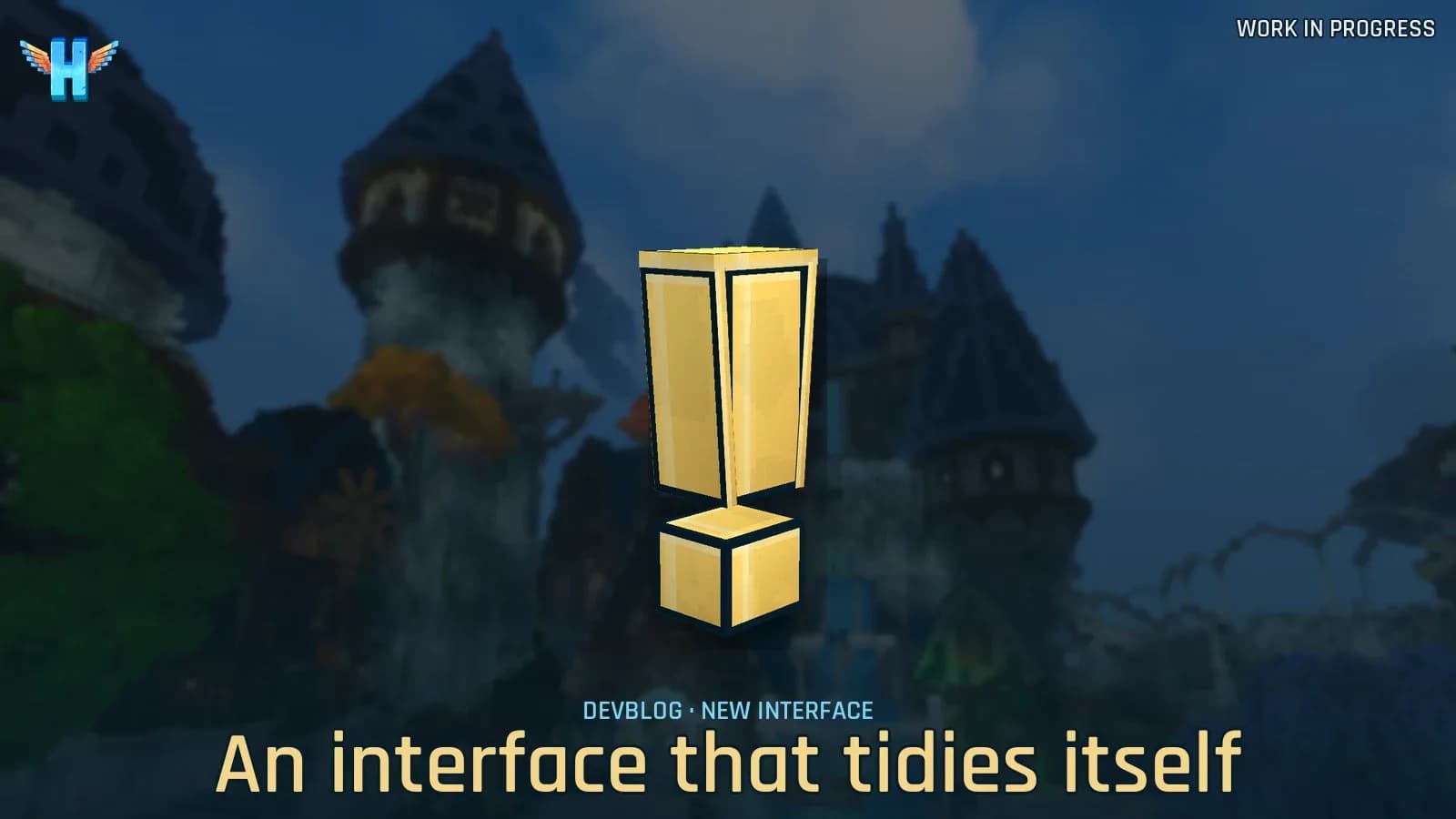 The interface that tidies itself