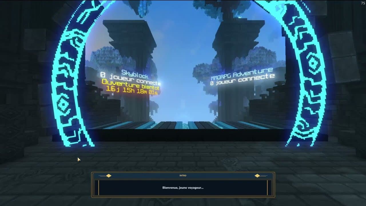 Serveur Hytale Adventure & Skyblock MMORPG