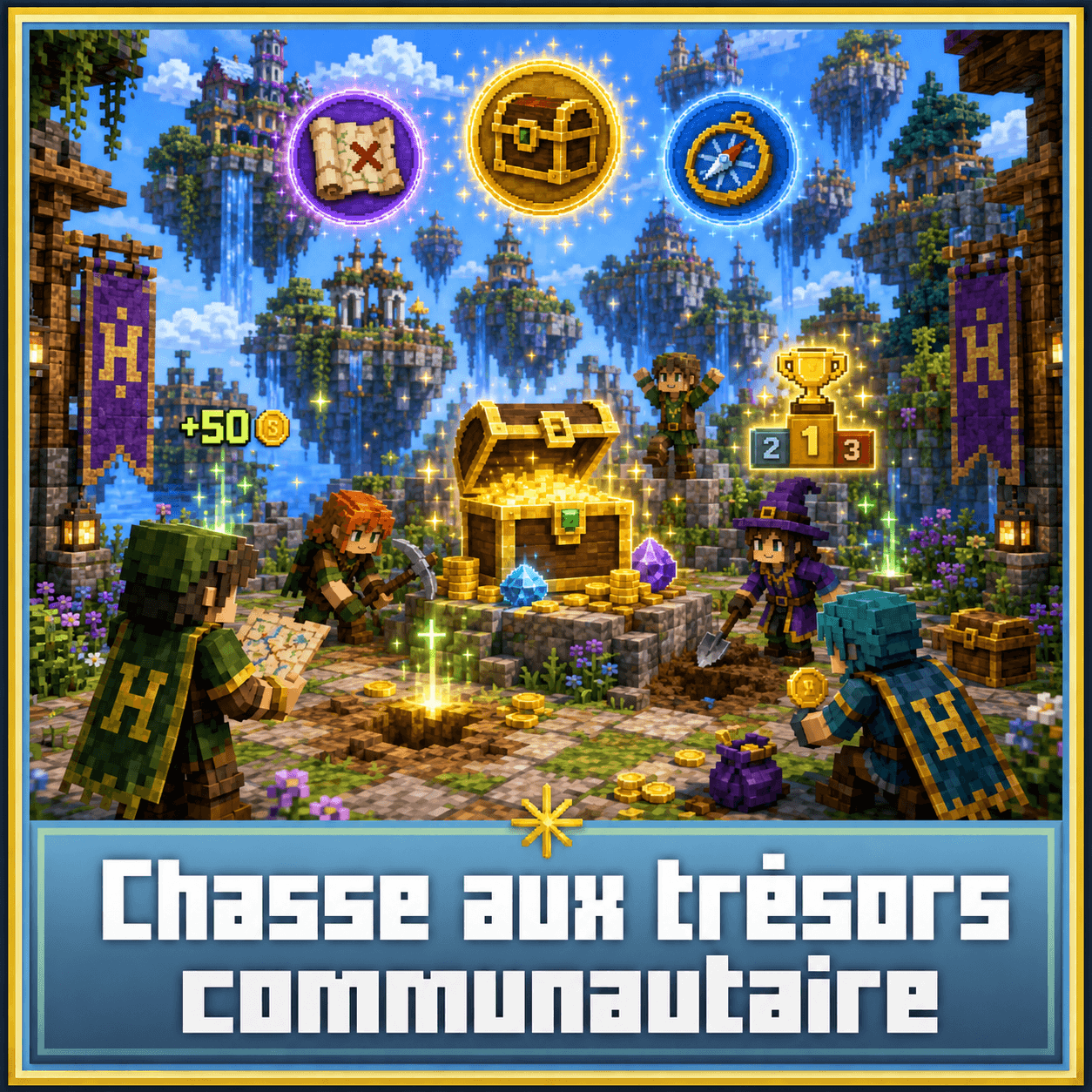 🗺️ Chasse aux trésors communautaire