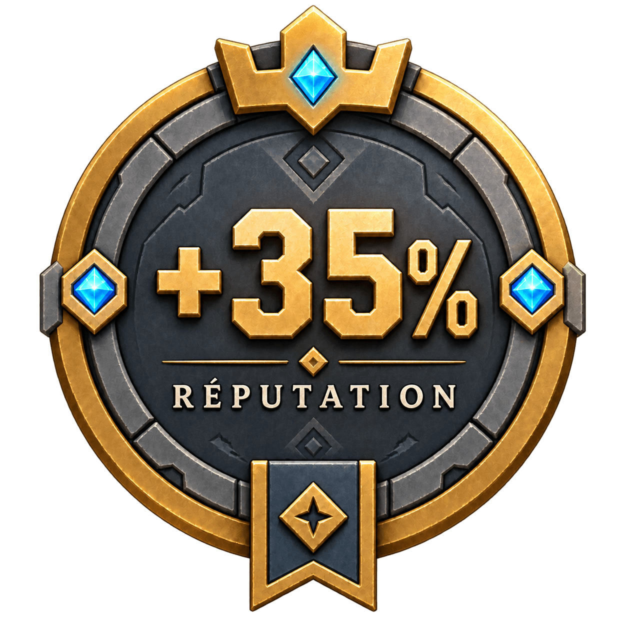 Bonus de Réputation 35% — abonnement 1 semaine