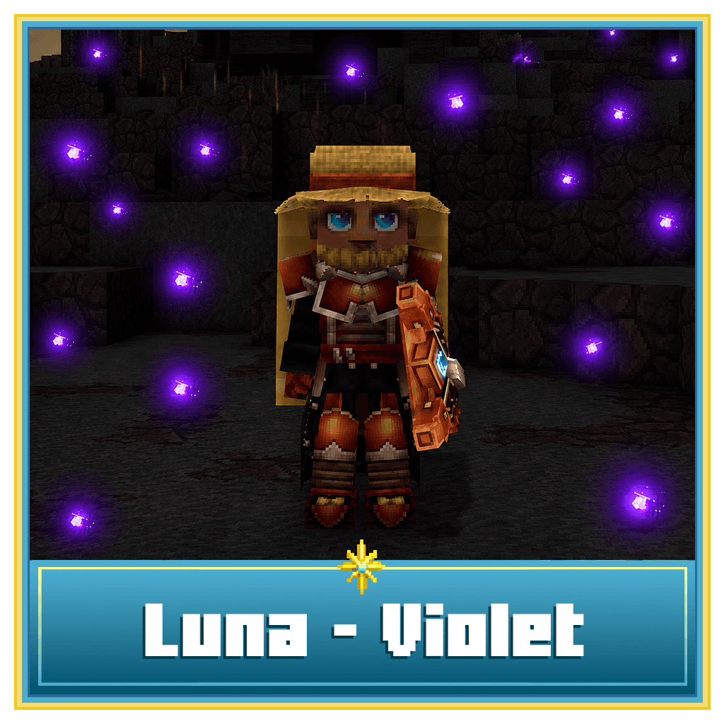 Luna -  (luciole) Violet
