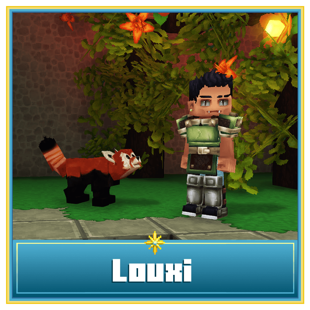 ✨ Louxi, le Panda roux ✨