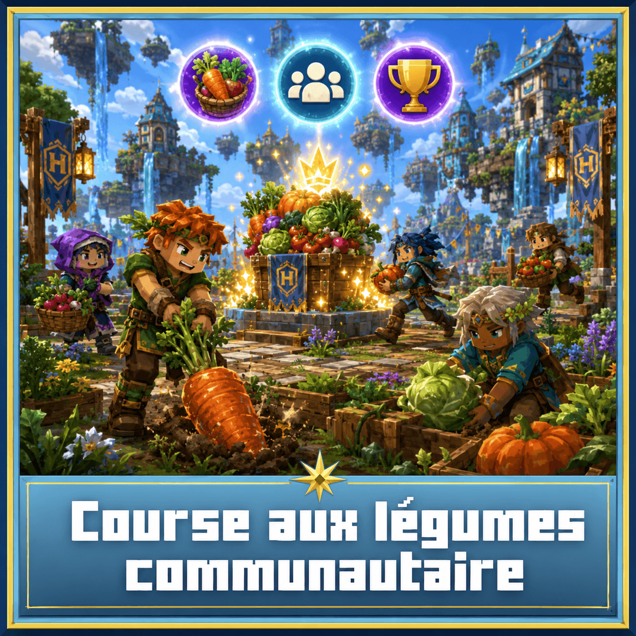 🥕 Course aux légumes communautaire