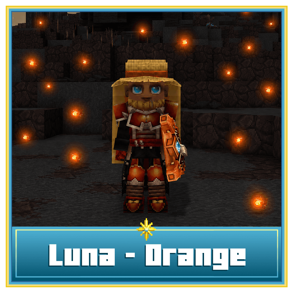 Luna -  (luciole) Orange