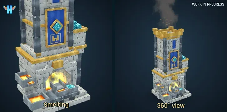 The guild foundry smelting